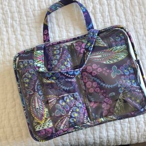 Vera Bradley make up organizer/traveler case